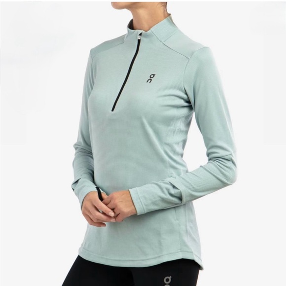 On Cloud Climate Shirt Running Performance 1/4 Zip Pullover
Sweater Women's S - Picture 1 of 16